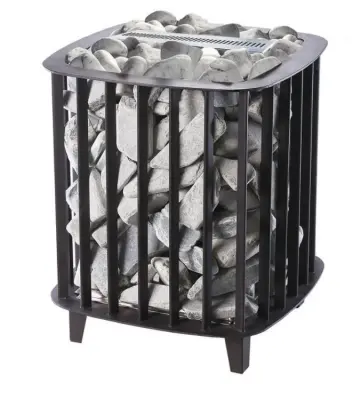 Фото Паротермальная печь Премьера Руса 10кВт (с парогенератором) в магазине Woodson