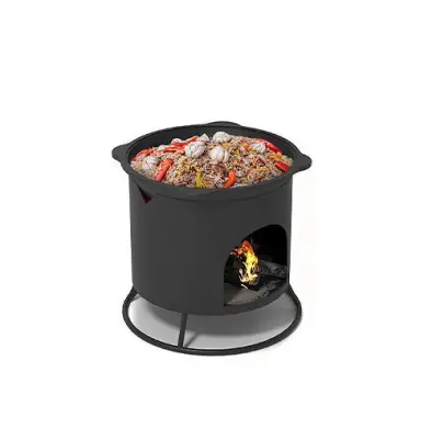 Печь под казан малая Везувий 6-8л Печь под казан малая Везувий 6-8л