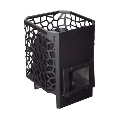 Фото Печь для бани РАДА 4 18 S (СЕТКА), без дверцы в магазине Woodson