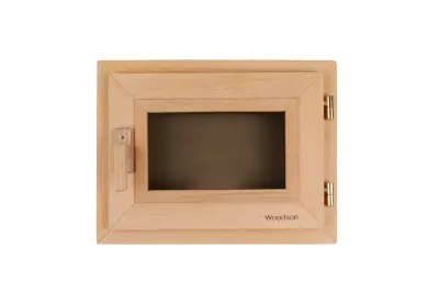 Окно Woodson 40*30, стекло бронза, ольха