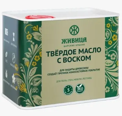 Твердое масло с воском «Живица» 2л Твердое масло с воском «Живица» 2л