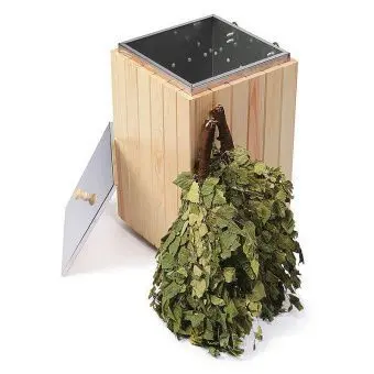 Веникозапарник Б (для ПТП и ЭГПП) 345х345х530 светлое дерево