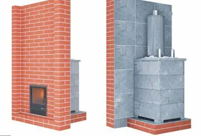 Фото Печь «Домна 45» К Талькохлорит в магазине Woodson