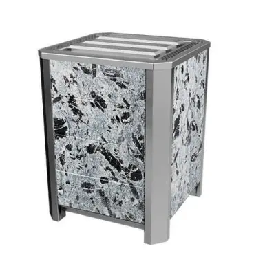 Фото Автономный электрический парогенератор  12 кВт  (база  Премьера М) серпентенит "бархат" в магазине Woodson