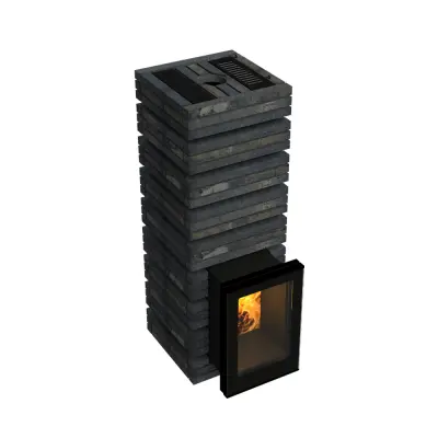 Фото Дровяная банная печь Grill'D Shaman 200 Long Max в магазине Woodson