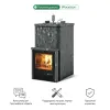 Фото Печь Изистим Южная 22 закрытый верх с топкой из парной - Камень Пироксенит в магазине Woodson