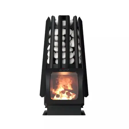 Фото Дровяная банная печь Grill'D Cometa Vega 450 Short Max Pro в магазине Woodson
