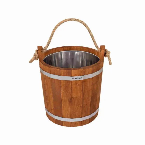 Запарник Woodson с нержавеющей вставкой, 16 л., дуб Запарник Woodson с нержавеющей вставкой, 16 л., дуб
