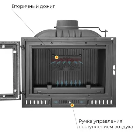 Каминная топка EVEREST Z14 Каминная топка EVEREST Z14