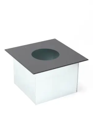 Фото Дымоход ТиС выход через СТЕНУ (термоэмаль-чёрная)  Фото Дымоход ТиС выход через СТЕНУ (термоэмаль-чёрная)