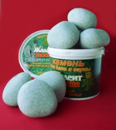 Камень Жадеит шлифованный мелкий 10 кг (Хакасия)