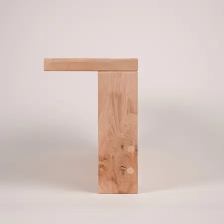 Полка Левада Д5, ольха, 2 ряда