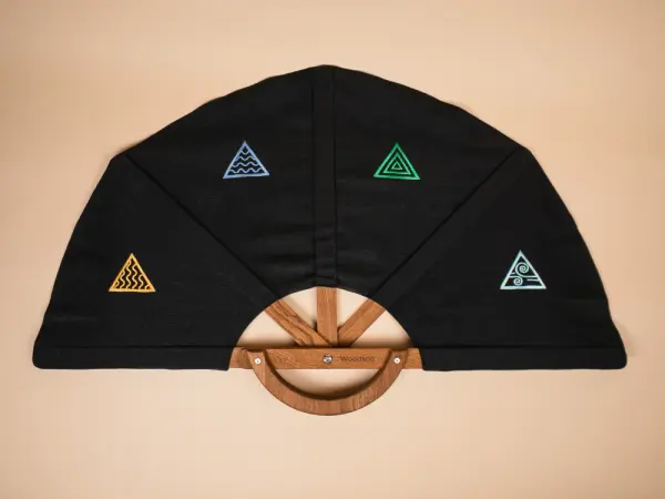 Веер для бани "Пятый элемент" Woodson, дуб, большой