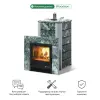 Фото Печь Изистим Ялта 15/2024  Змеевик в магазине Woodson