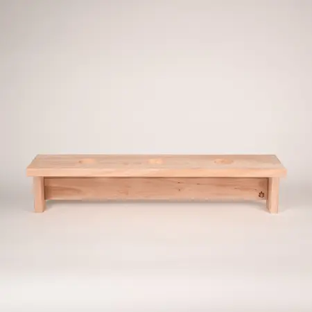 Полка для трав и веников Левада, ольха, 3 отверстия