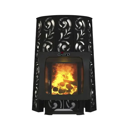 Фото Дровяная банная печь Grill'D Violet 200 Short Max в магазине Woodson