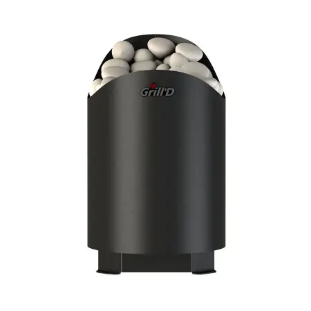 Фото Дровяная банная печь Grill'D Aurora 120 Long (дверца без стекла) в магазине Woodson