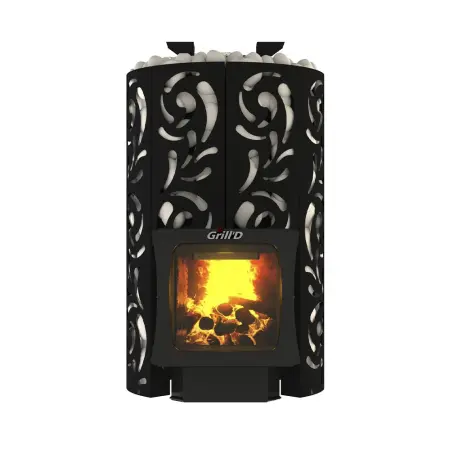 Фото Дровяная банная печь Grill'D Violet 500 Long Max в магазине Woodson