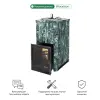 Фото Печь Изистим Южная 22 - Камень Змеевик в магазине Woodson