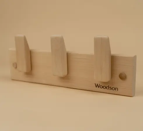 Вешалка Woodson Д3, 3 крепления, липа