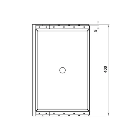 Бак накопительный 16л (AiSi 439; 1,0мм) термо.др.