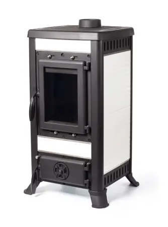 Фото Печь чугунная KLEMENS I белый в магазине Woodson