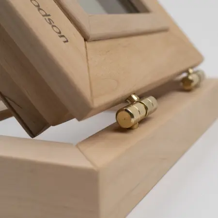 Окно Woodson 30*30, стекло бронза, ольха