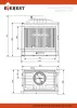 Каминная топка EVEREST U10 Каминная топка EVEREST U10