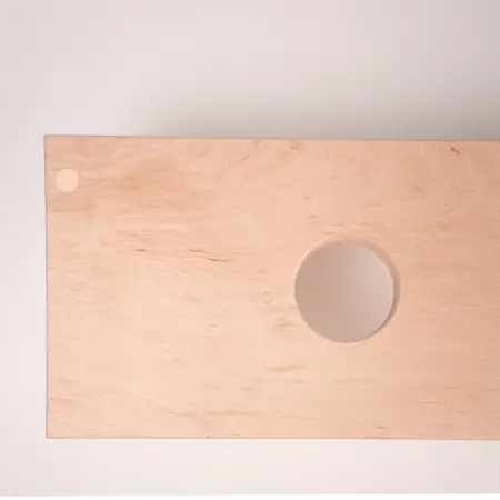 Полка для трав и веников Левада, ольха, 2 отверстия