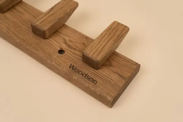 Вешалка Woodson D5, 5 креплений, дуб