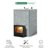 Фото Печь Изистим Ялта 100 К/2024 Модерн в магазине Woodson