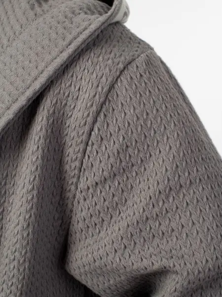 Халат вафельный Woodson, gray (46) Халат вафельный Woodson, gray (46)