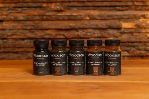 Колер для масла по дереву Woodson, дуб, 80мл
