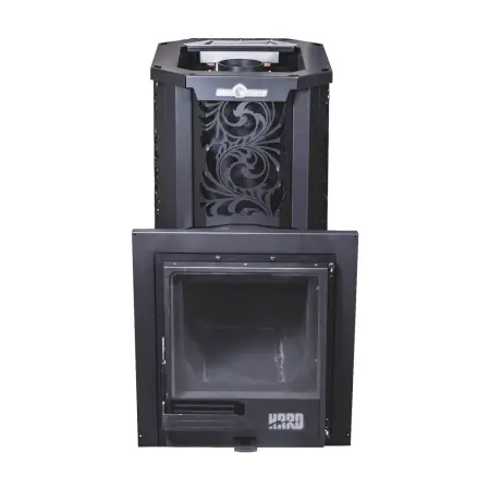 Фото Печь банная HARD 20L "Хохлома" Панорама в магазине Woodson