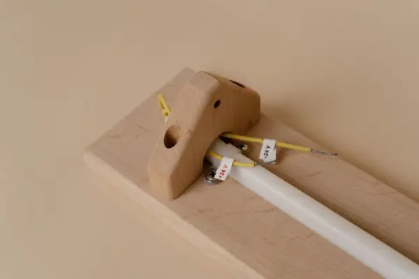 Светильник Woodson FIJI Line угловой со светодиодной лентой, Ольха (24V)