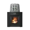 Фото Дровяная банная печь Grill'D Cometa Vega 450 Long Max Stone (Серпентинит) в магазине Woodson