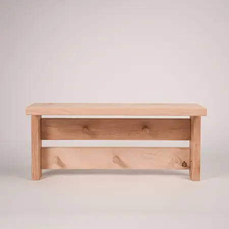 Полка Левада Д5, ольха, 2 ряда