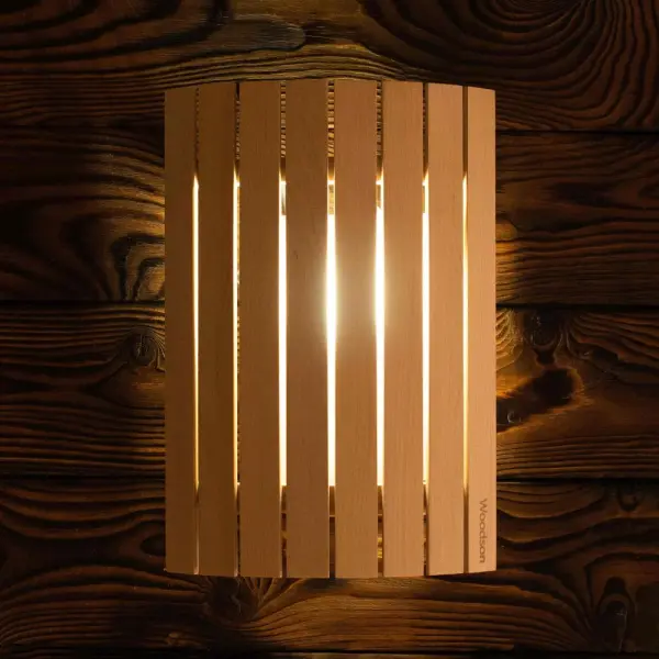 Абажур Woodson S4 угловой, ольха