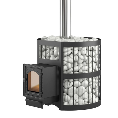 Фото Чугунная печь для бани ЭТНА 24 (ДТ-4С) в магазине Woodson