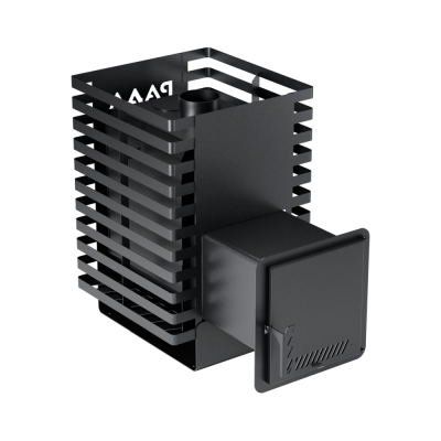 Фото Печь банная "РАДА ТЕРМА 2026" ОК 4мм 20L, дверца стальная в магазине Woodson