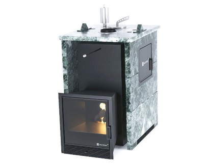 Фото Печь «Анапа» М2 в трехстороннем кожухе Змеевик в магазине Woodson