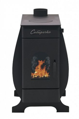 Фото Печь воздухогрейная "Сибирячка" 12 кВт. Кожух из нержавеющей стали в магазине Woodson