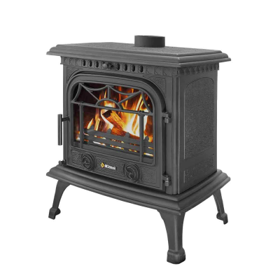 Фото Печь-камин Везувий HR-15 "Антрацит" в магазине Woodson