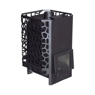 Фото Печь для бани РАДА 6, закрытая каменка, 18 S (СЕТКА), без дверцы в магазине Woodson