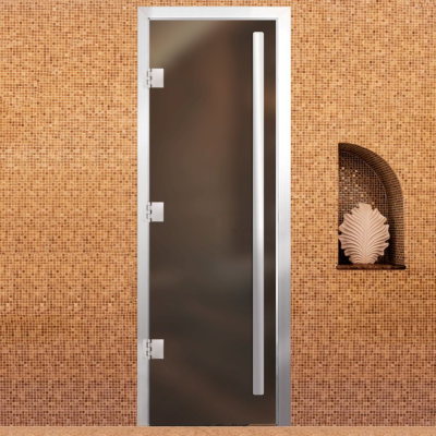 Дверь Хамам Престиж 60G бронза MATELUX 2000*800, R, ВР