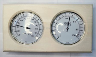 Термогигрометр ОЧКИ квадрат (липа) TH-21L