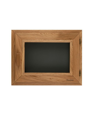 Окно Woodson  PRO 60*50, стекло GREY дуб, левое