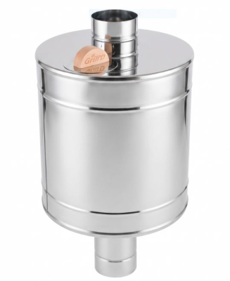 Бак на трубе Grill'D 50 л (AISI 304, 1 мм) D115