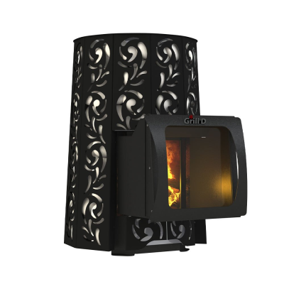 Фото Дровяная банная печь Grill'D Violet 200 Short Max в магазине Woodson