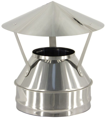 Фото Оголовок вентилируемый — К — 115 / 200 / 230— нерж 0,5 мм 